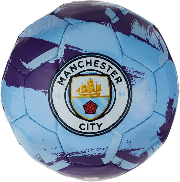 Icon Sports Manchester City FC Brush Team Soccer Ball