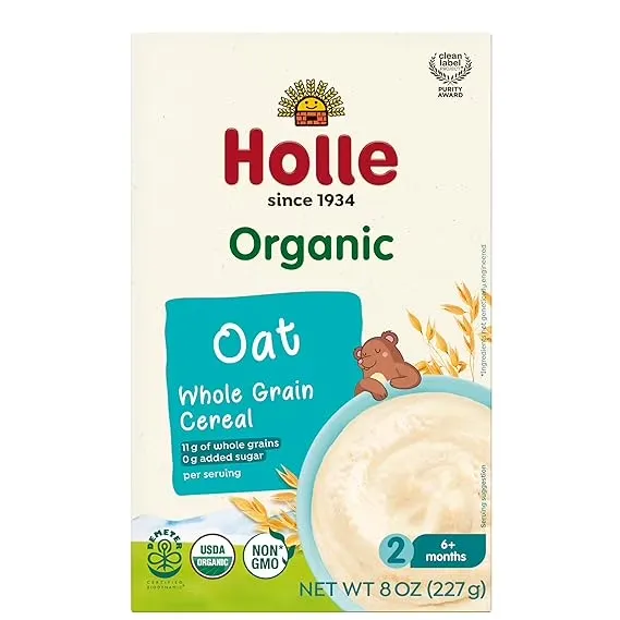 Holle Organic Baby Cereal Oat 6 Pack