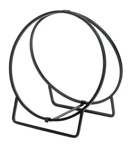 Minuteman Wrought Iron Wood Hoop