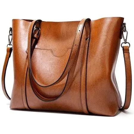 Pahajim Women's Leather Satchel Purse