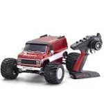 Kyosho Fazer Mk2 Mad Van VE 1/10 4WD Readyset Brushless Monster Truck (Red) w/2.