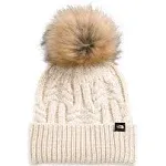 The North Face Kids Oh Mega Fur Pom Beanie Pink Moss