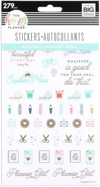 The Happy Planner Archetypes Sticker Sheets