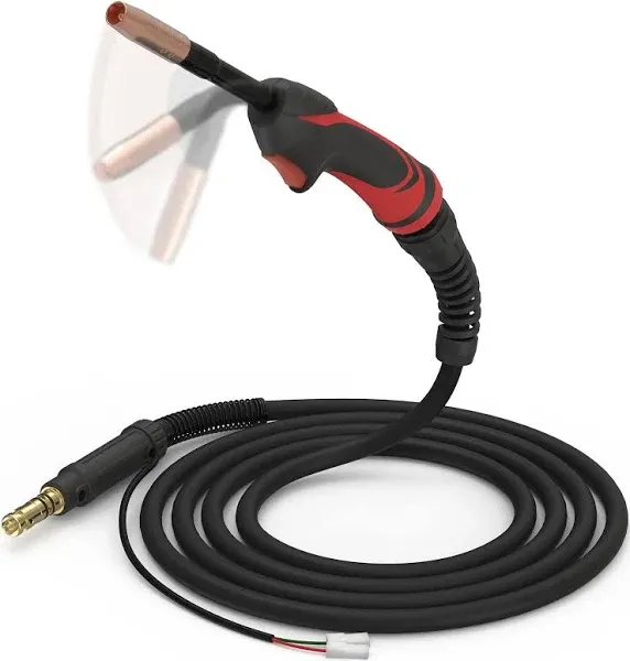 MIG Welding Gun Torch Stinger, Flexible MIG Gun 100A 10ft Compatible with Mil...