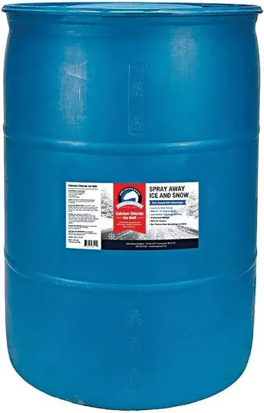 Am Leonard Bare Ground Bolt Calcium Chloride Liquid Ice Melt 30 Gallon Drum