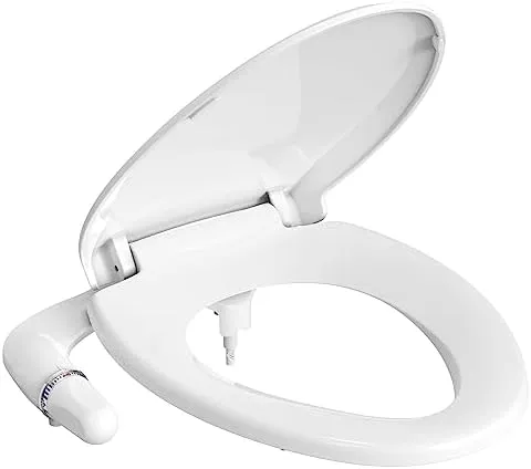 Round Non-Electric Bidet Toilet Seat