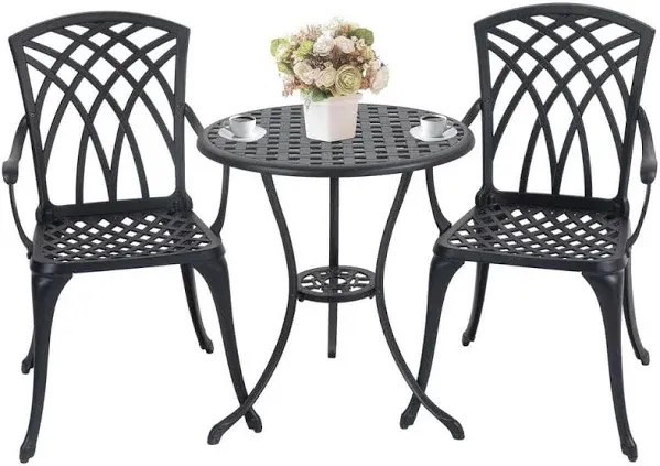 3 Piece Outdoor Bistro Set