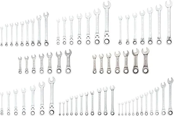 CRAFTSMAN 67-Piece Ratcheting Wrench Set