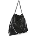 JOTHIN Large Crossbody Bags for Women Tote Bag for Women Womens Shoulder Bags Chain Purse Designer Handbags for Women(Black)