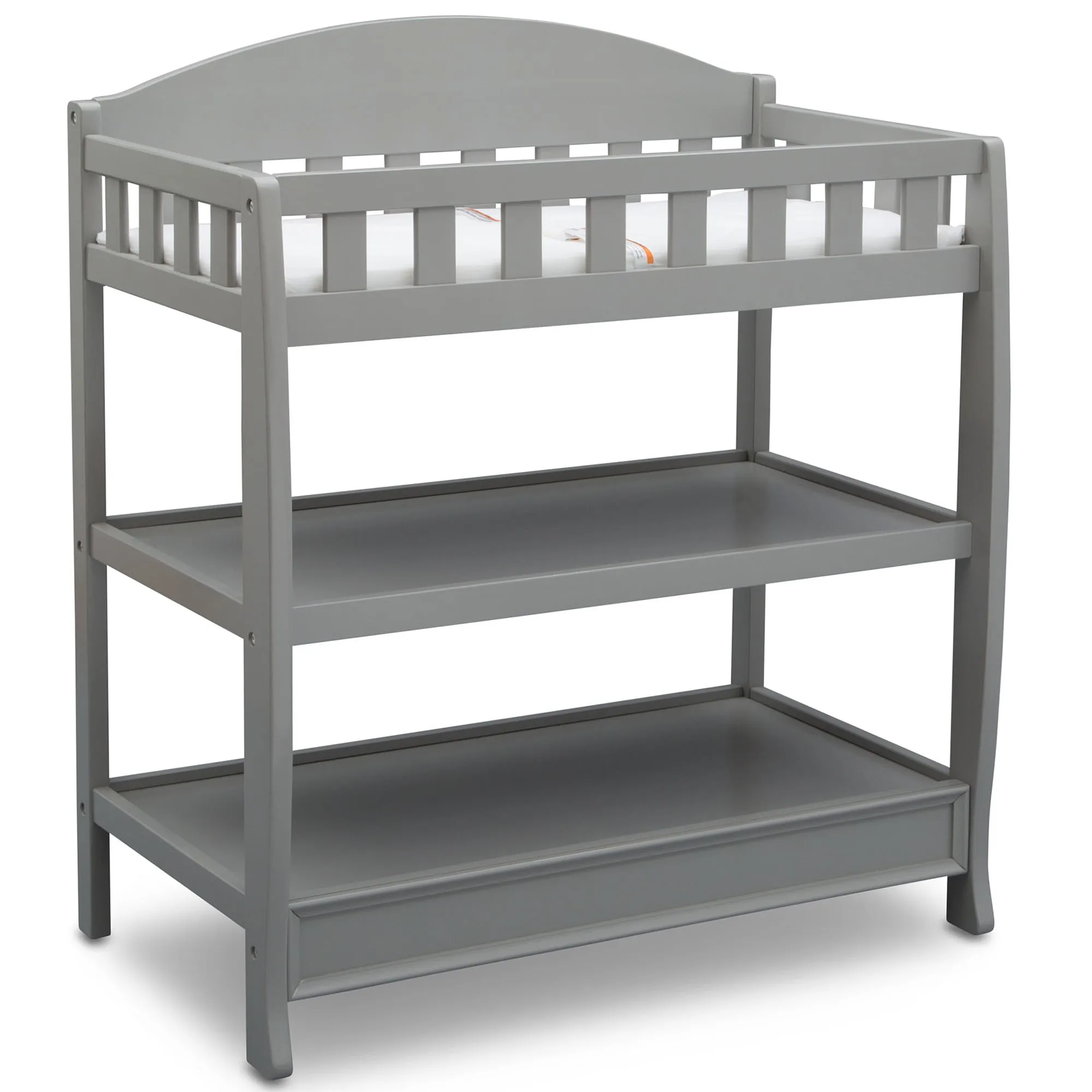 Delta Children Wilmington Changing Table with Pad, Espresso Cherry