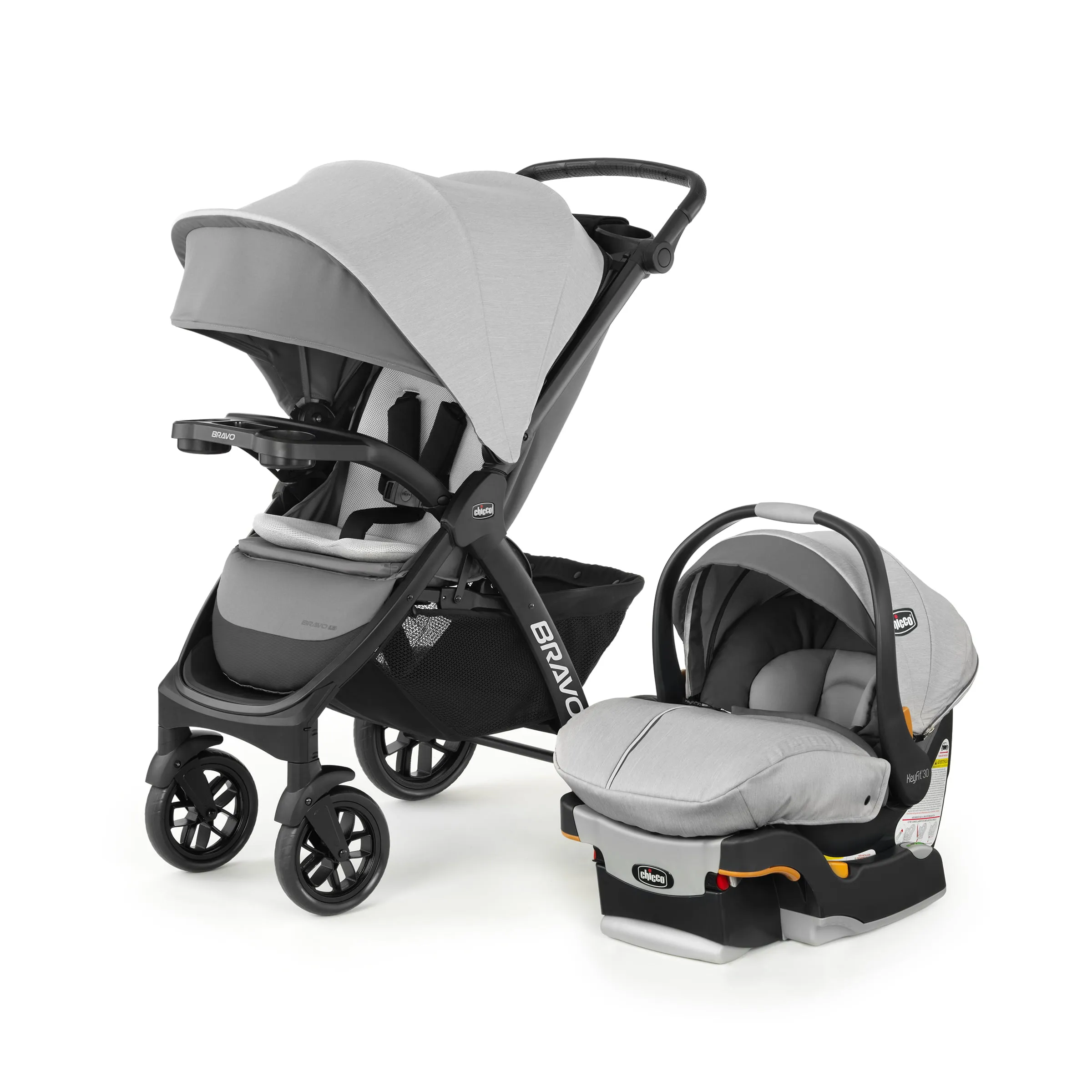 Chicco - Bravo Le Trio Travel System Driftwood