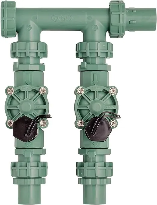 Orbit 57250 2-Valve Heavy Duty Preassembled Manifold