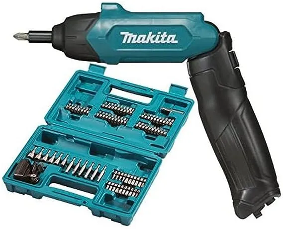 Makita DF001DW 3.6V Lithium-ion 1/4" Hex Screwdriver Kit