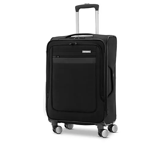 Samsonite Ascella 3.0 Softside Expandable Luggage, Black, CO EXP Spinner