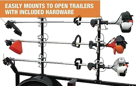 Buyers Tool Organizer LT13 Bolt-On Mount To Open Trailer