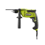 Ryobi D620H 5/8" 6.2 Amp 2,700 RPM Heavy Duty Variable Speed Reversible Hammer Drill w/ Depth Stop Rod and Chuck Key Storage