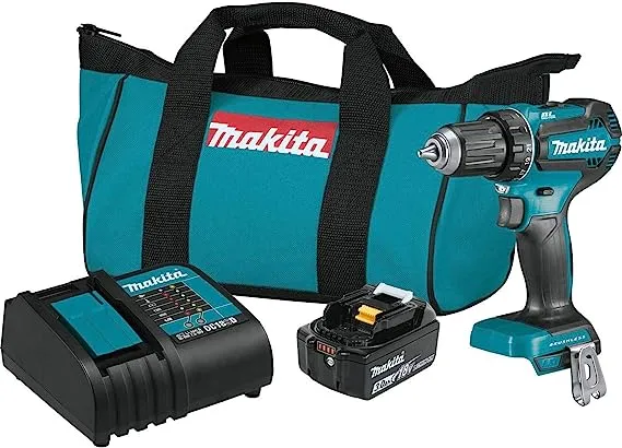 Makita 18V LXT Lithium-Ion Brushless Cordless 1/2 in. Driver-Drill Kit