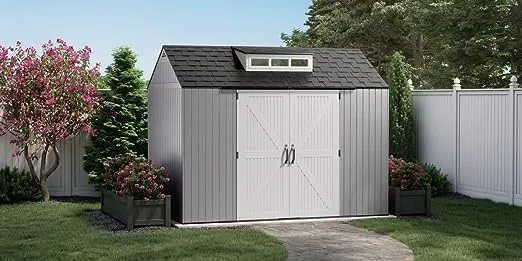 Rubbermaid Large Resin Outdoor Storage Shed