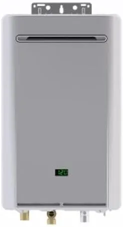 Rinnai Re Series 9.8 GPM 199,000 BTU Outdoor Natural Gas Non-Condensing Tankless Water Heater - RE199EN