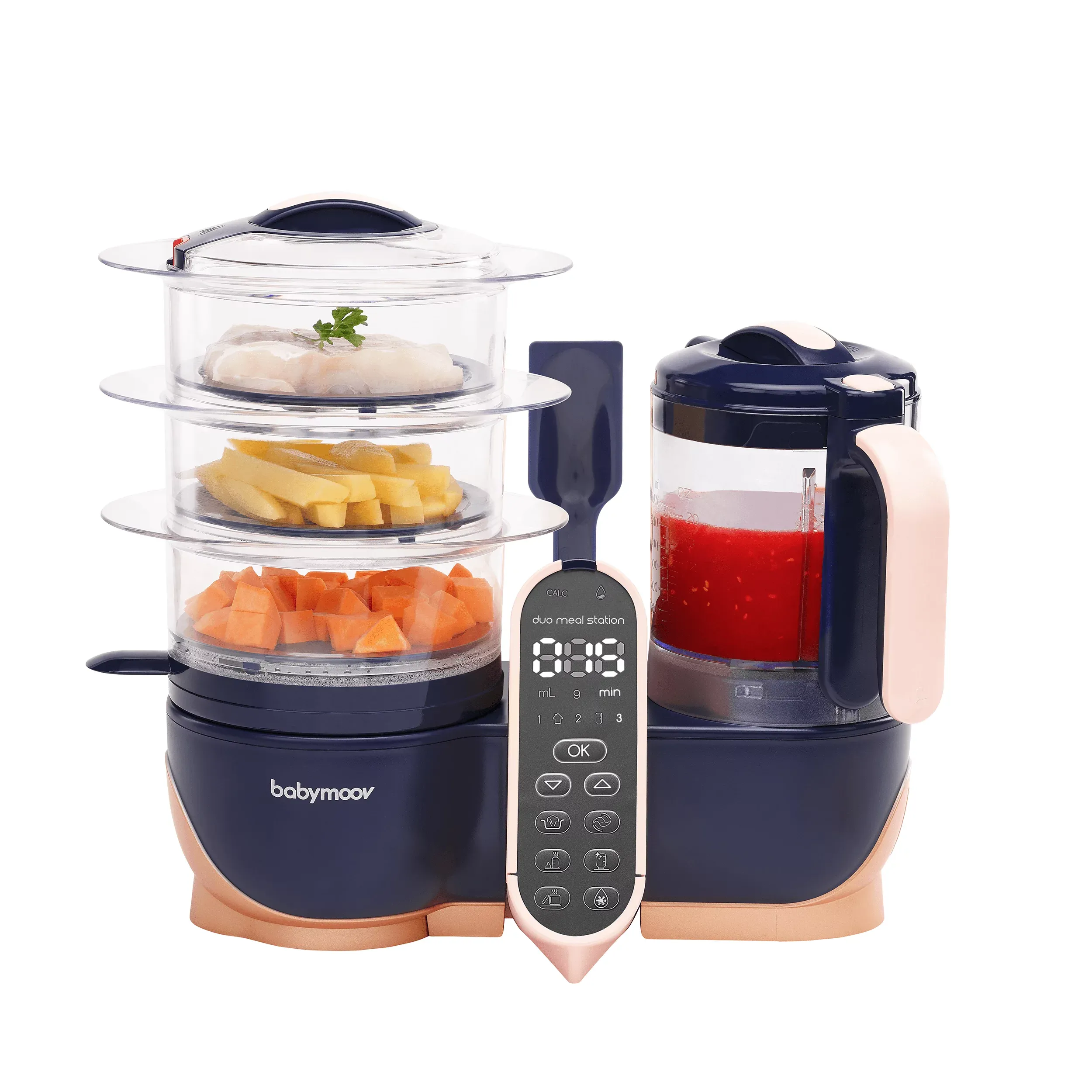 Babymoov Duo Meal Station XL 6 in 1 Food Processor