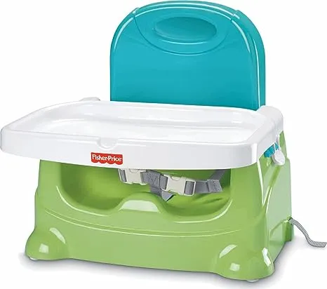 Fisher-Price Healthy Care Booster Seat, Green