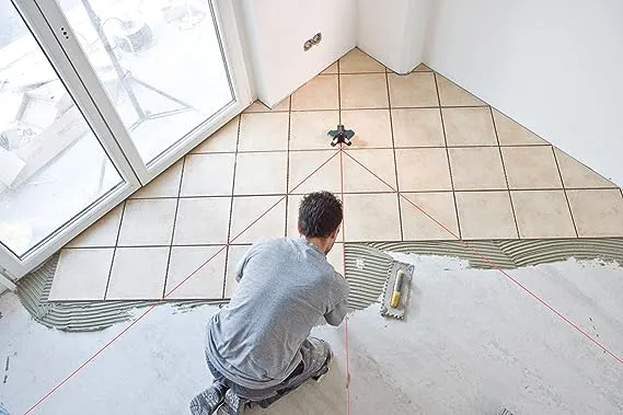 65 ft. Laser Square Laser Level for Tile and Square Layout