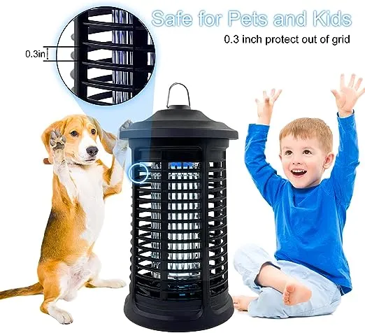 Electric Bug Zapper Indoor/Outdoor, 4200V High Powered Mosquito Zappers Killer (Bug Zapper)