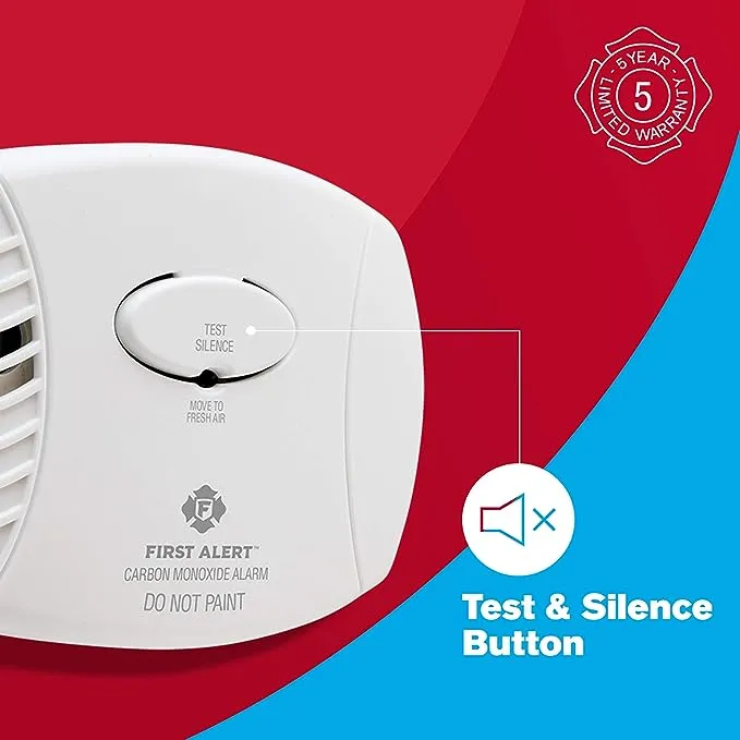 First Alert Battery Powered Carbon Monoxide Detector (FAT1039718)