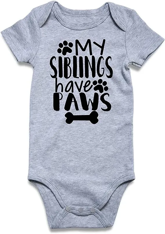 Funnycokid Baby Boys Girls Funny Newborn Bodysuit