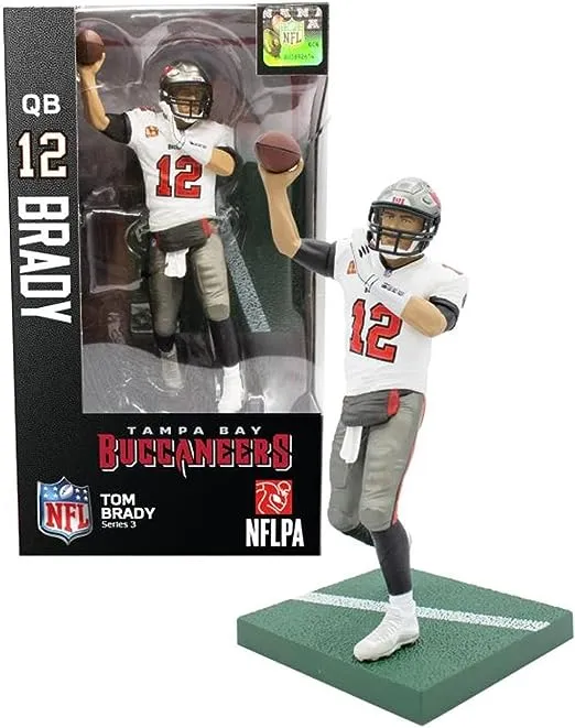 Imports Dragon Tom Brady (Tampa Bay Buccaneers) NFL 6" Figure Series 3