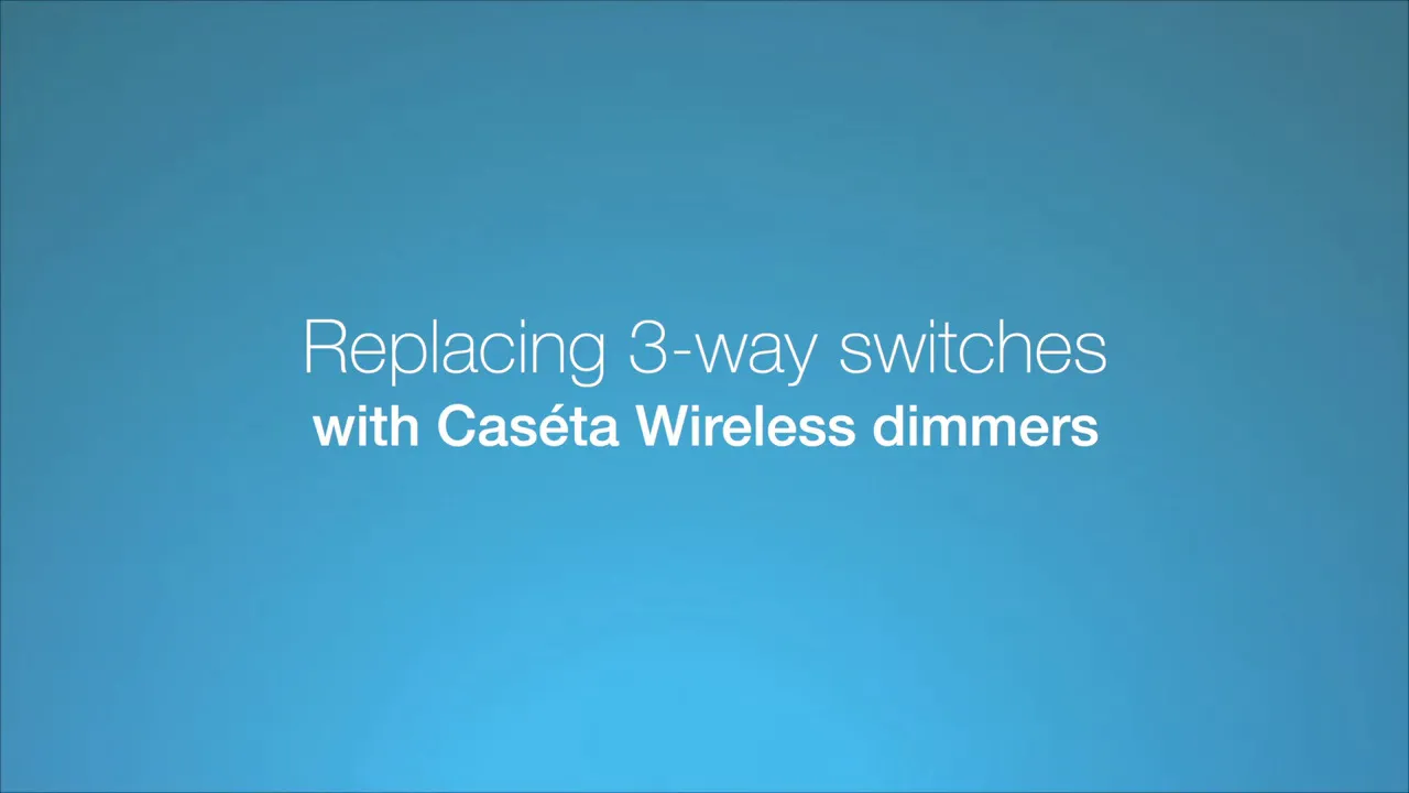 Caseta Wireless Smart Home 150-Watt Multi-Location 3-Way LED Dimmer