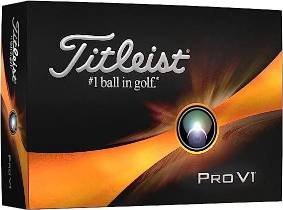 Titleist 2023 Pro V1 High Number Golf Balls White