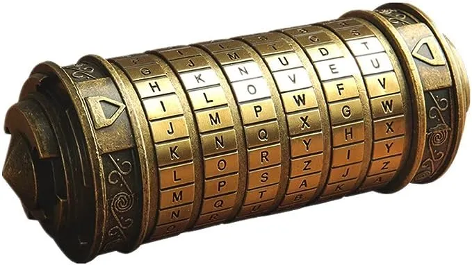 jigsawpuzzlesmart Da Vinci Code Mini Cryptex Valentine's Day Interesting Creative Romantic Birthday Gifts for Her