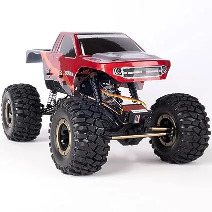 Redcat Racing Everest-10 1:10 Scale Rock Crawler Electric RC Truck, Red/Black