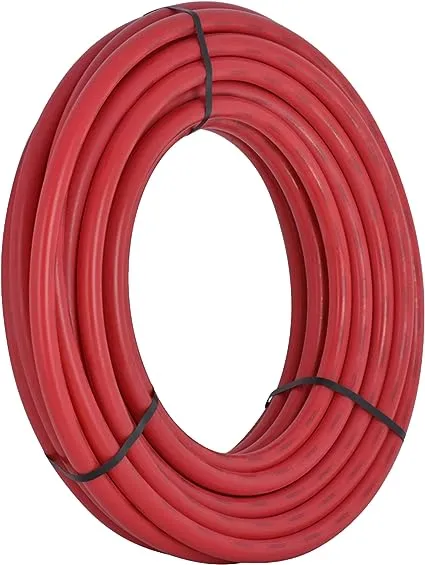 SharkBite 1 Inch x 100 Feet Red PEX-B, PEX Pipe Flexible Water Tubing for Plumbing, U880R100