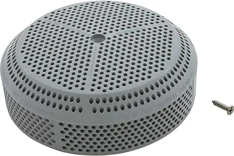 Balboa Water Group Suction Cover, BWG/GG, 4-7/8 inch, 179/256 GPM, Light Gray