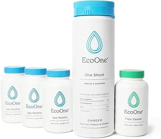 Hot Tub Ecoone Chemicals Spa 3 Month Kit Complete ECO-8036