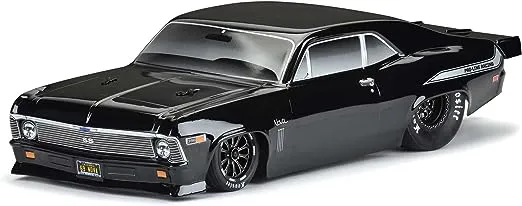 Pro-Line Racing 1969 Chevrolet Nova Black Body for SC PRO353118 Car/Truck