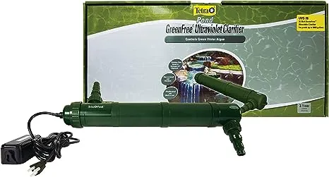 Tetra Pond GreenFree UV Clarifier, For Clean And Clear Ponds, Up to 8800-Gallons, (19522)