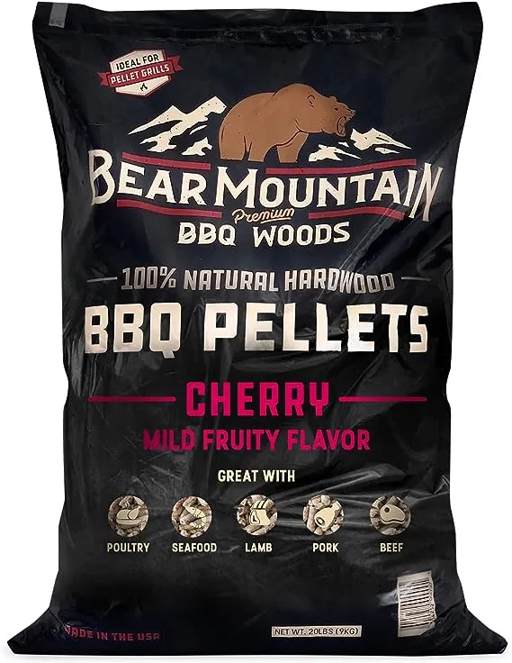 Bear Mountain 100% Natural Hardwood BBQ Pellets