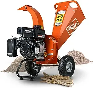 SuperHandy Compact Wood Chipper 209-cc Oem 3-in Steel Gas Wood ChipperSuperHandy Compact Wood Chipper 209-cc Oem 3-in Steel Gas Wood Chipper