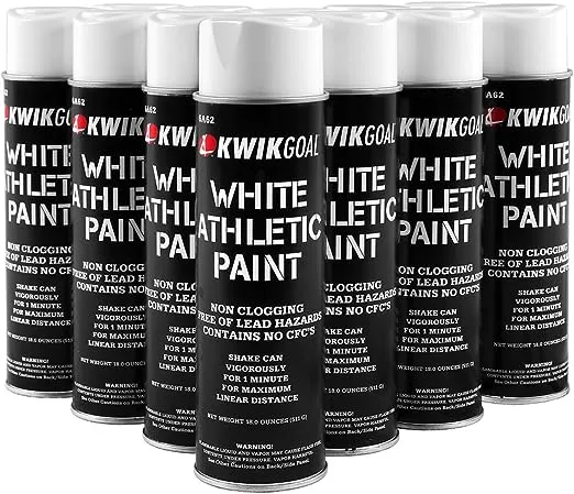 Kwik Goal Athletic Field Paint - Pack of 12