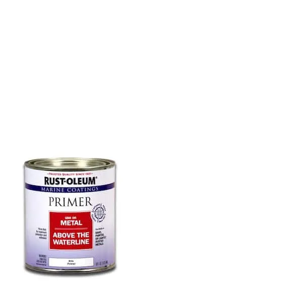 White Rust-Oleum Marine Coatings Metal Primer 207016