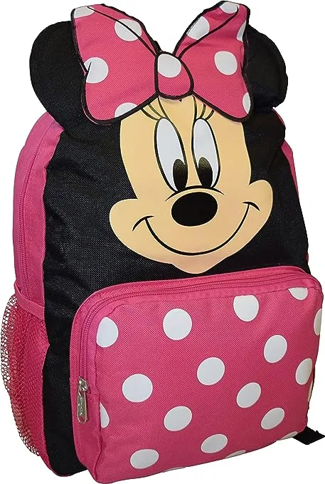 Disney Minnie Mouse Big Face 14" School Bag Backpack