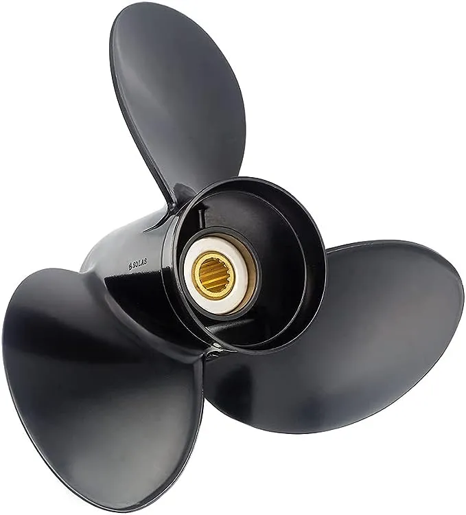 Solas 1512-153-19 Amita 3-E Plus Aluminum 3-Blade Propeller - LH, 15.3" Diameter x 19" Pitch