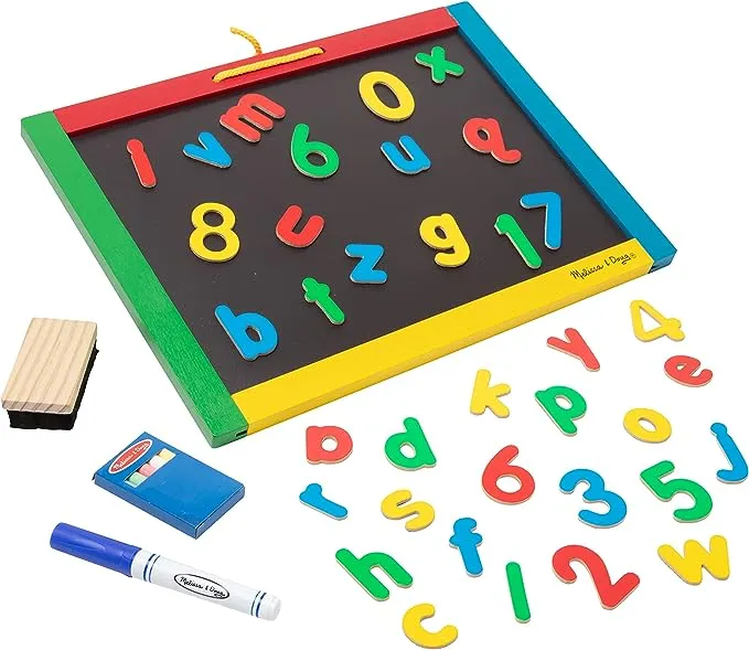 Melissa & Doug Magnetic Chalkboard/Dry Erase Board