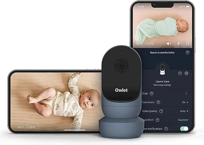 Owlet Cam 2 Smart HD Video Baby Monitor - Dusty Rose