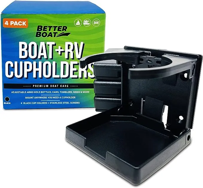 Better Boat Folding Boat Cup Holder