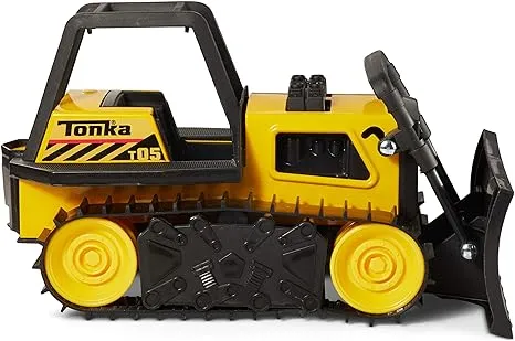 Tonka Steel Bulldozer Vehicle, Yellow