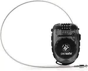 Pacsafe Retractasafe 250 4 Dial Retractable Cable Lock